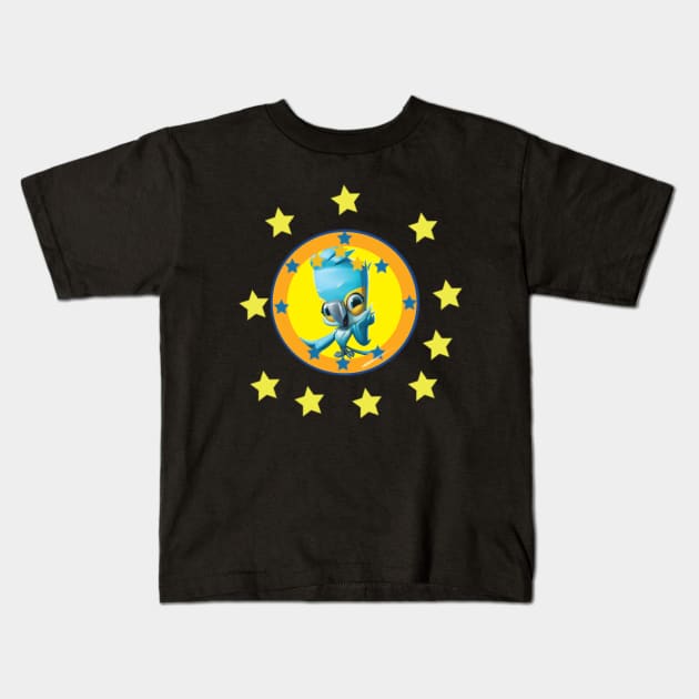 Zooba-T-shirt Kids T-Shirt by JoeDigital